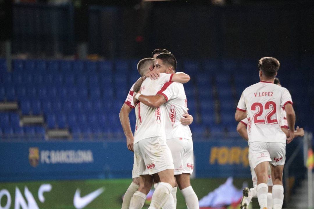 Tomás celebra su gol.