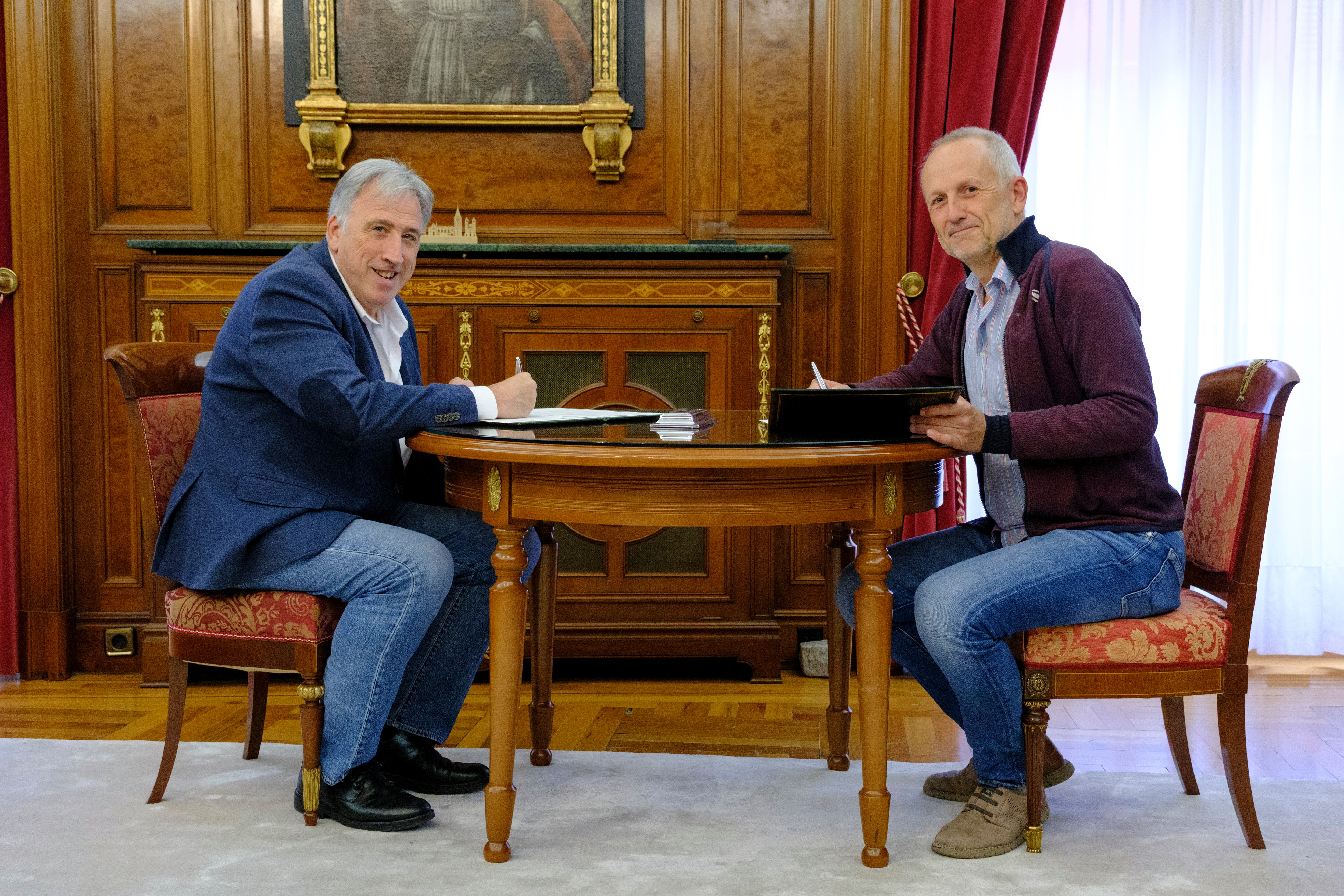 El Ayuntamiento y la Mancomunidad acuerdan encargar un estudio para evaluar las alternativas de conexión entre Pío XII y Sarriguren a través de un eje sostenible