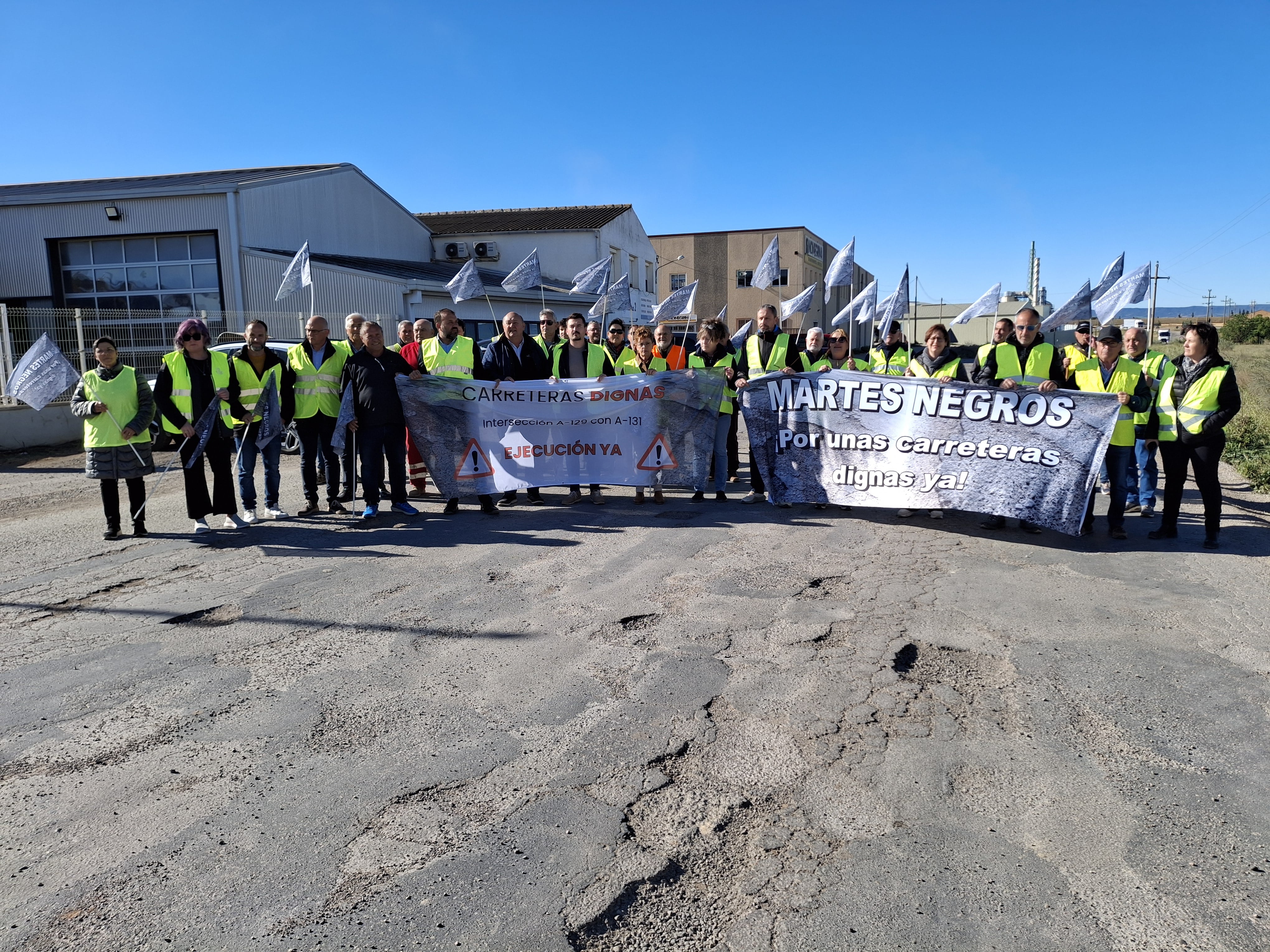 Primero de los "Martes Negros" en Sariñena