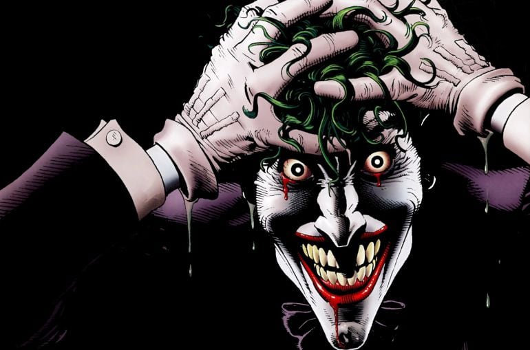 La figura del Joker en los cómics durante su etapa más siniestra.