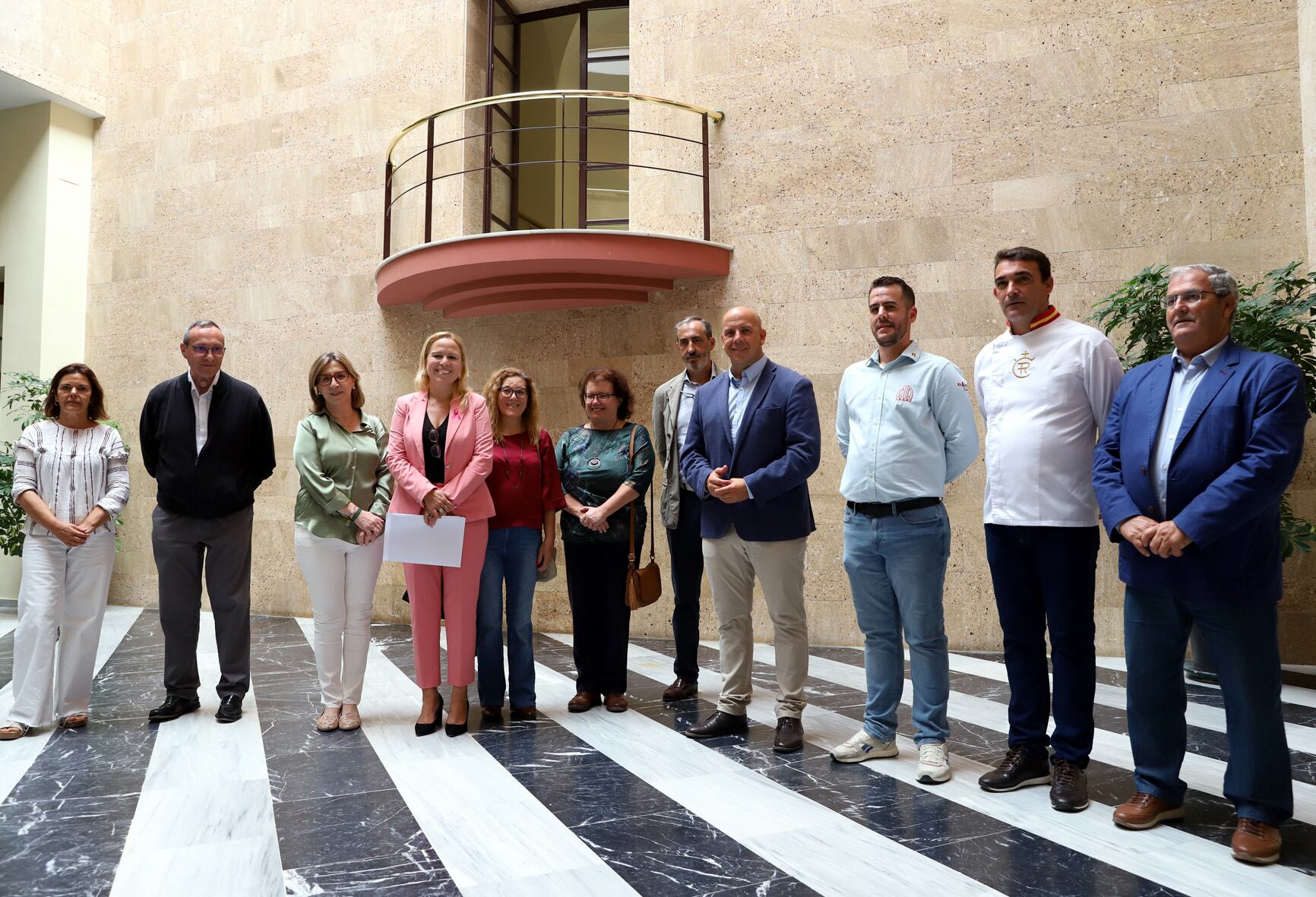 Un momento del acto de presentación en el Ayuntamiento.