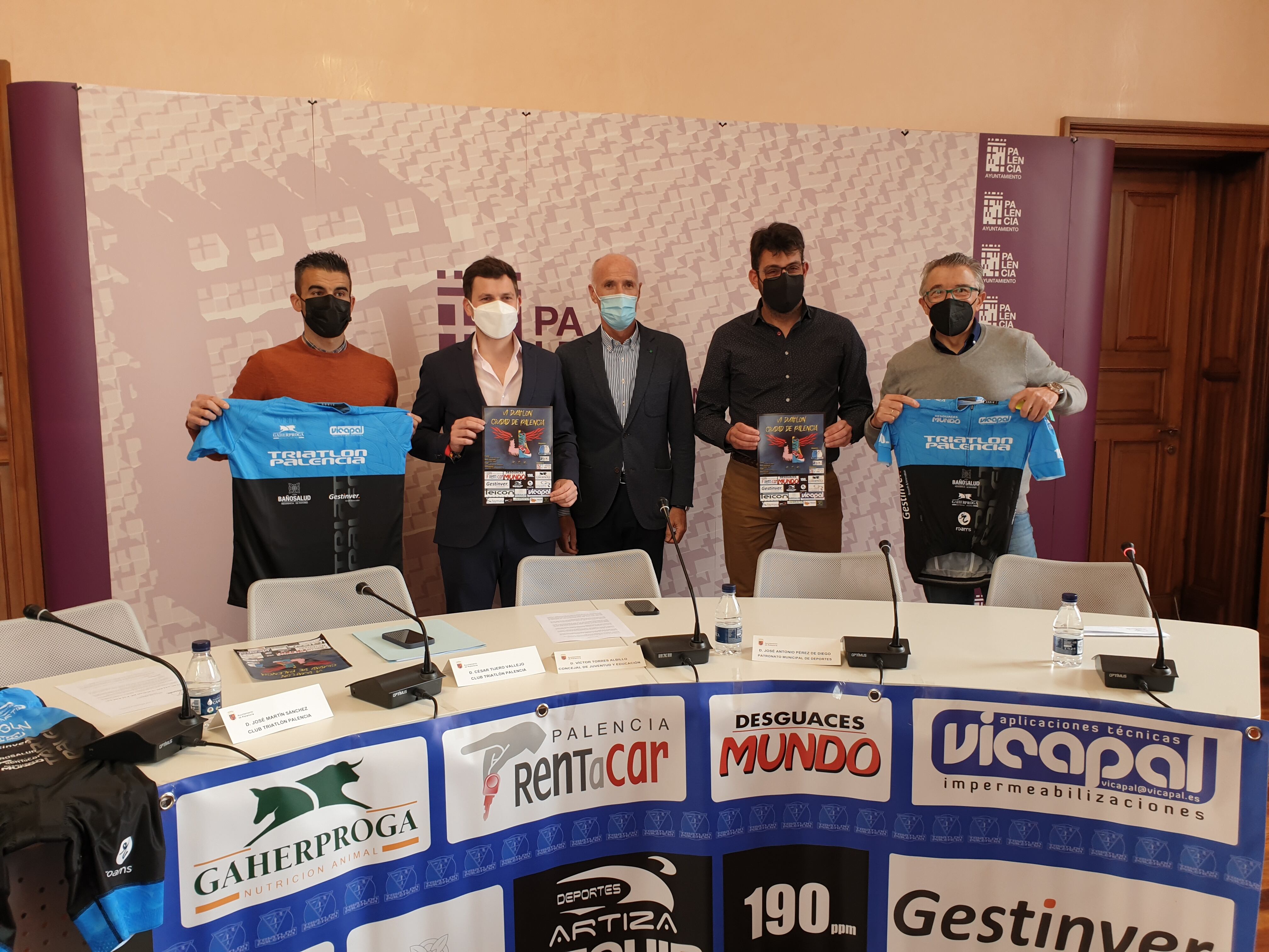 Presentación del VI Duatlón Ciudad de Palencia