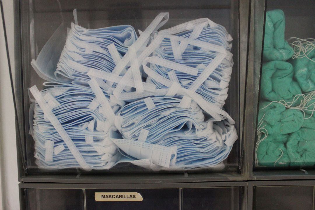 Mascarillas de enfermería, máscaras de hospital, hospitales, material médico