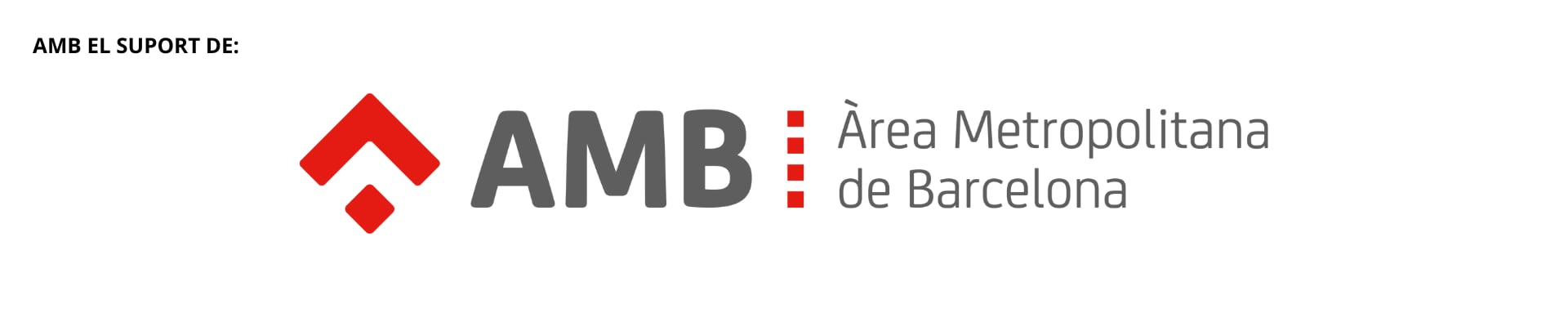 Amb el suport de l&#039;Àrea Metropolitana de Barcelona