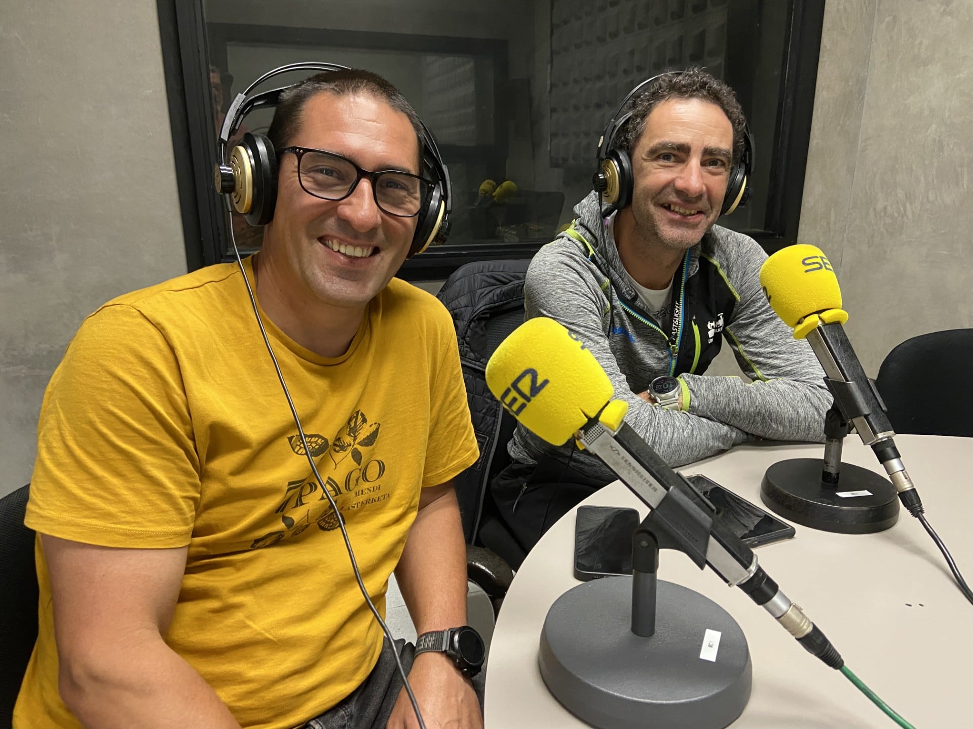 Rober Vega y Emilio Carral son dos de los organizadores del Memorial Javi Alberdi