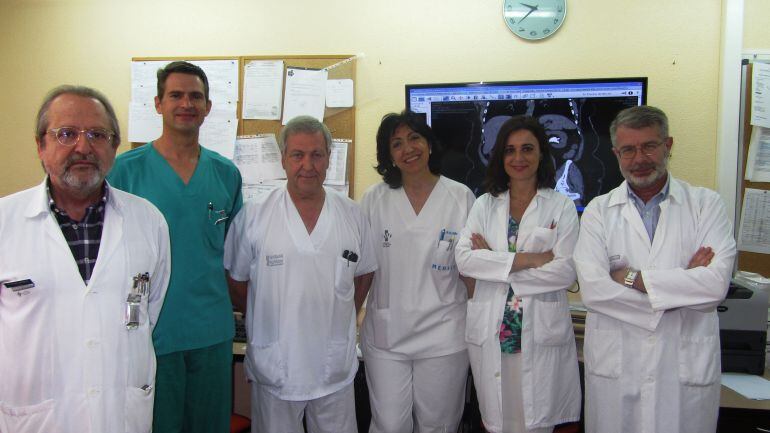 Profesionales de la Unidad del Hospital General