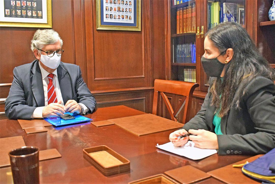 Reunión con el presidente de Anfaco