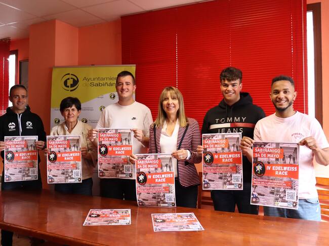 Presentación de la prueba en el Ayuntamiento de Sabiñánigo