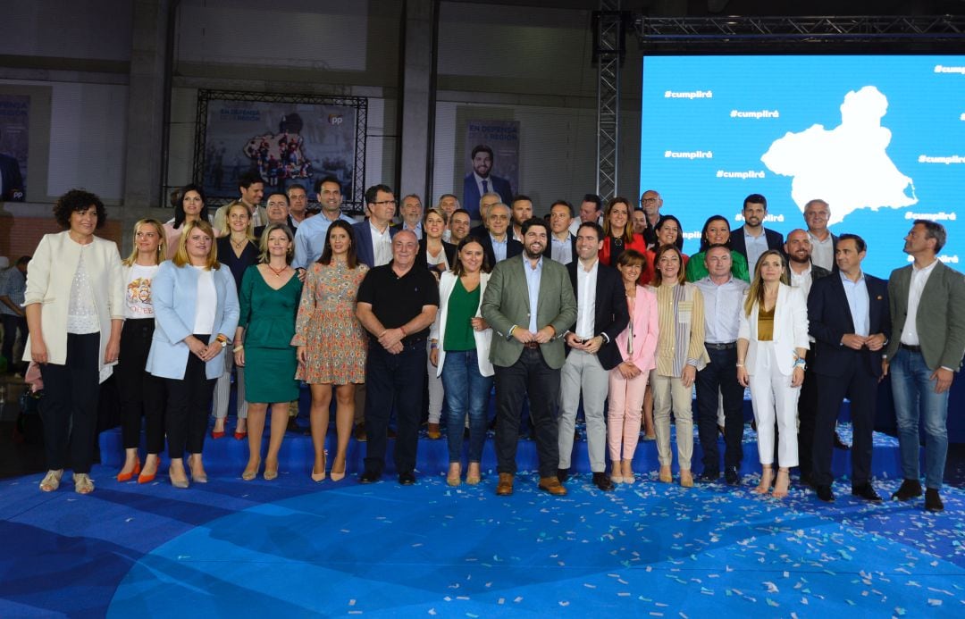 Presentación de las candidaturas del PP a las elecciones municipales del 26 de mayo de 2019