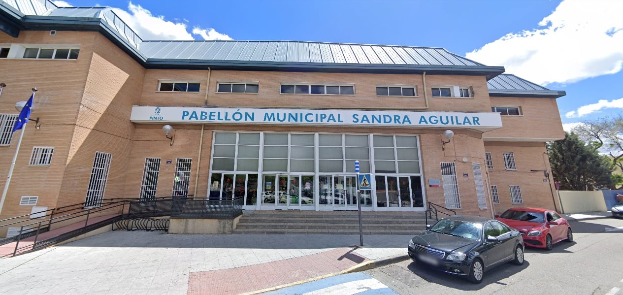 El polideportivo Sandra Aguilar de Pinto