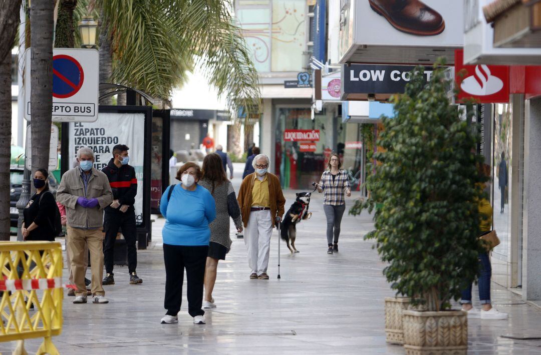 Toremolino (Málaga) completamente vacía por la crisis de Covid-19. Málaga a 27 de abril del 2020