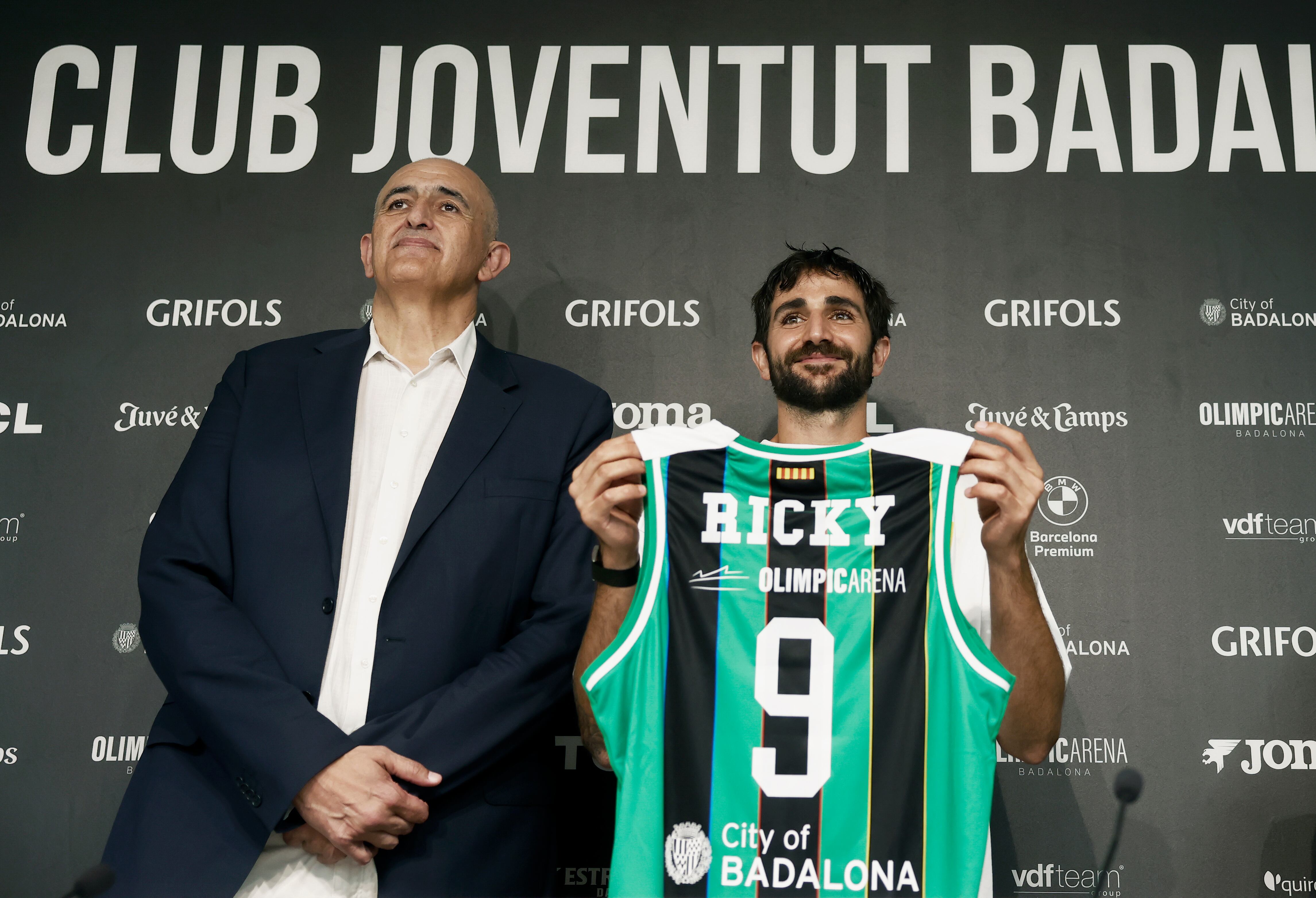 Presentación de Ricky Rubio como nuevo jugador del Joventut de Badalona