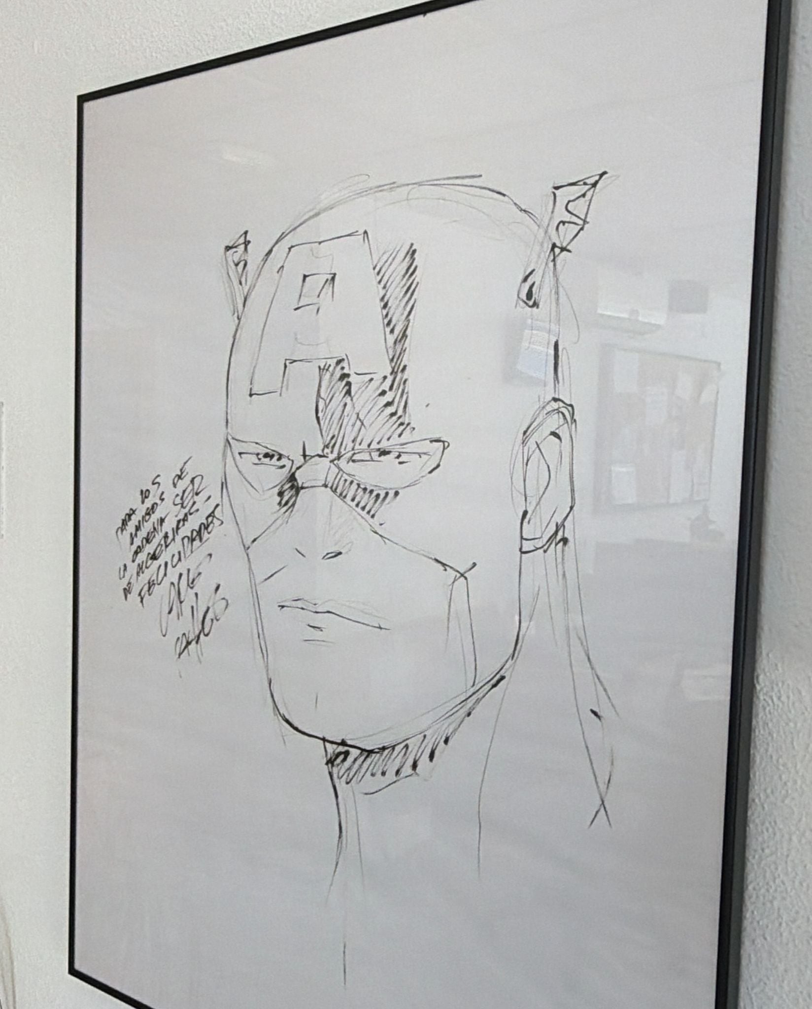 Cuadro de Carlos Pacheco en Radio Algeciras