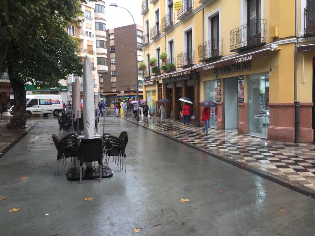 Los hosteleros se quejan de que el clima es muy duro en Cuenca y no se puede sobrevivir con las terrazas