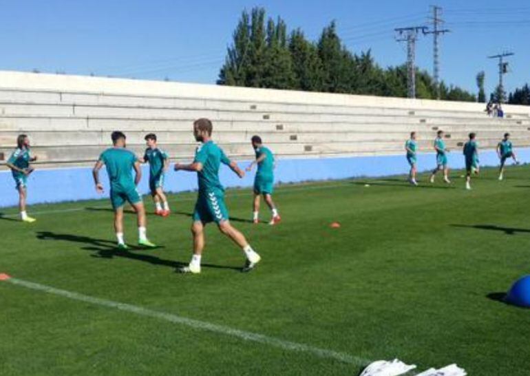 Trabajo durante esta semana en la Ciudad Deportiva