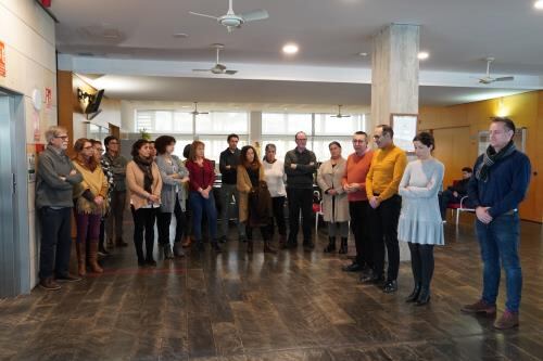 Minut de silencia al Consell