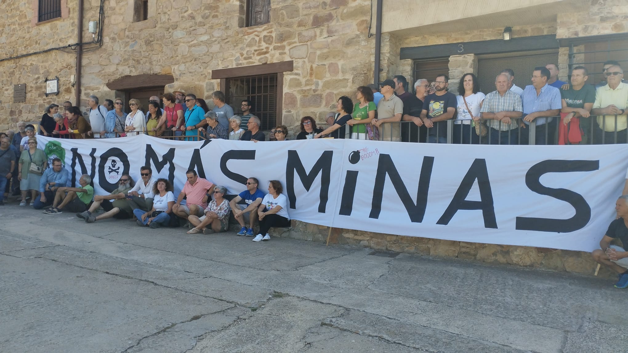 Protesta en la Sierra Norte de Guadalajara