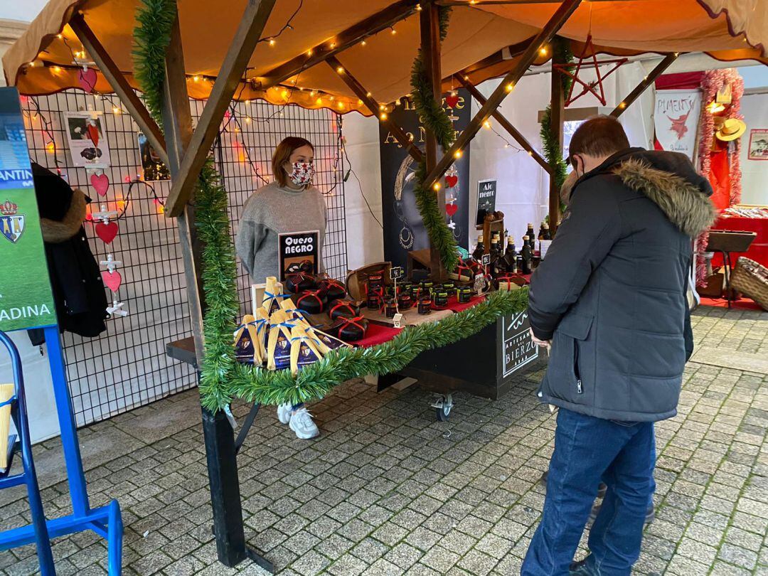 Mercadillo navideño en Ponferrada