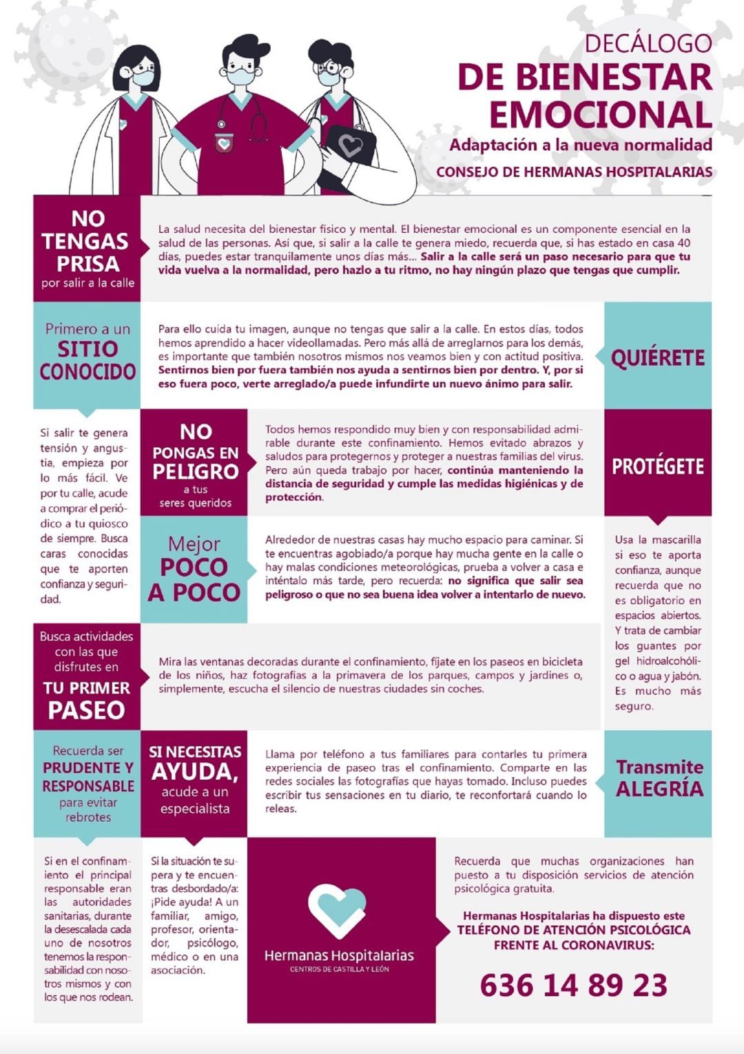 Decálogo de Bienestar Emocional