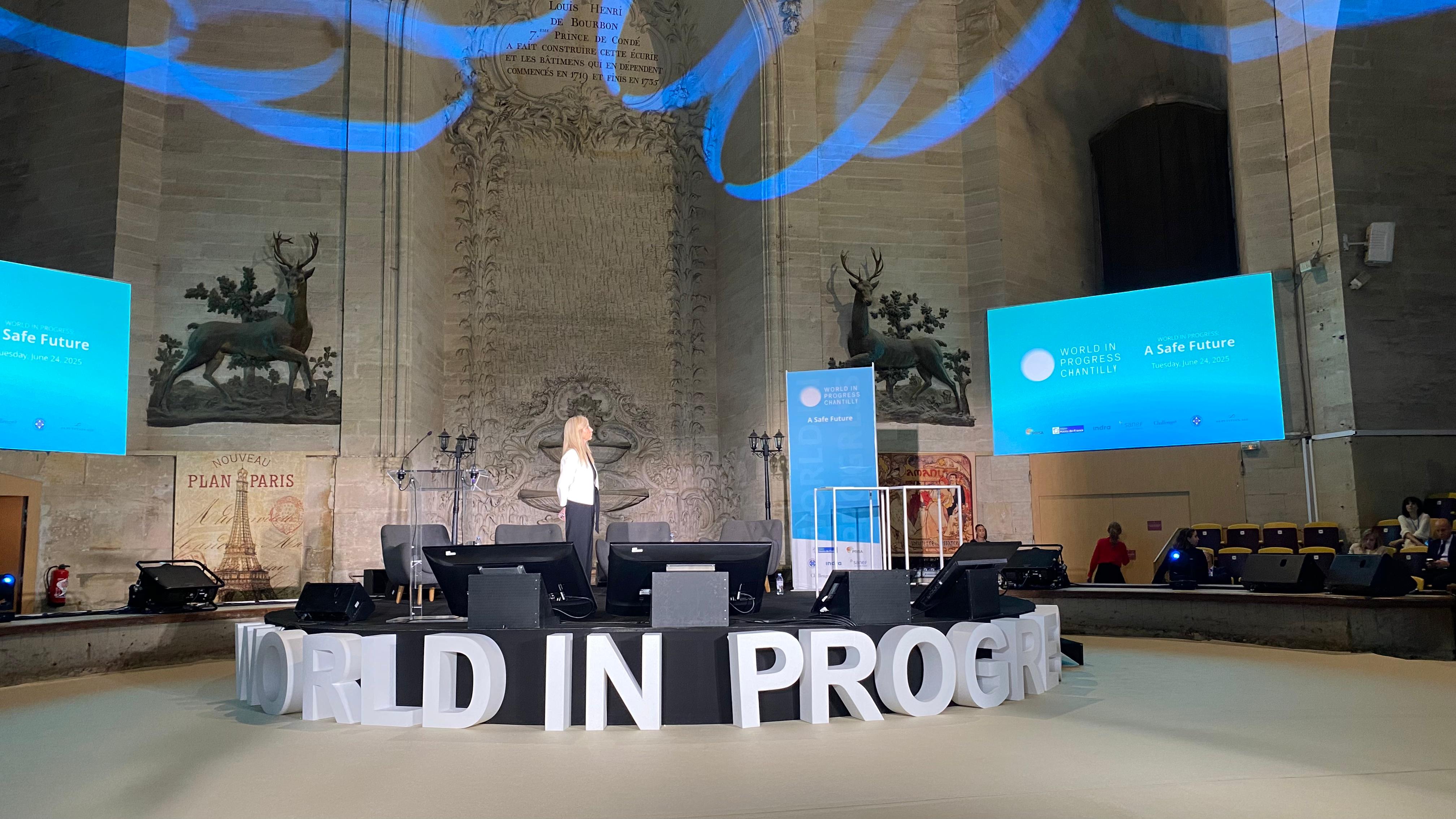 Edición especial de World in Progress, foro organizado por el Grupo Prisa, que se ha celebrado en las Grandes Écuries de Chantilly (Francia)