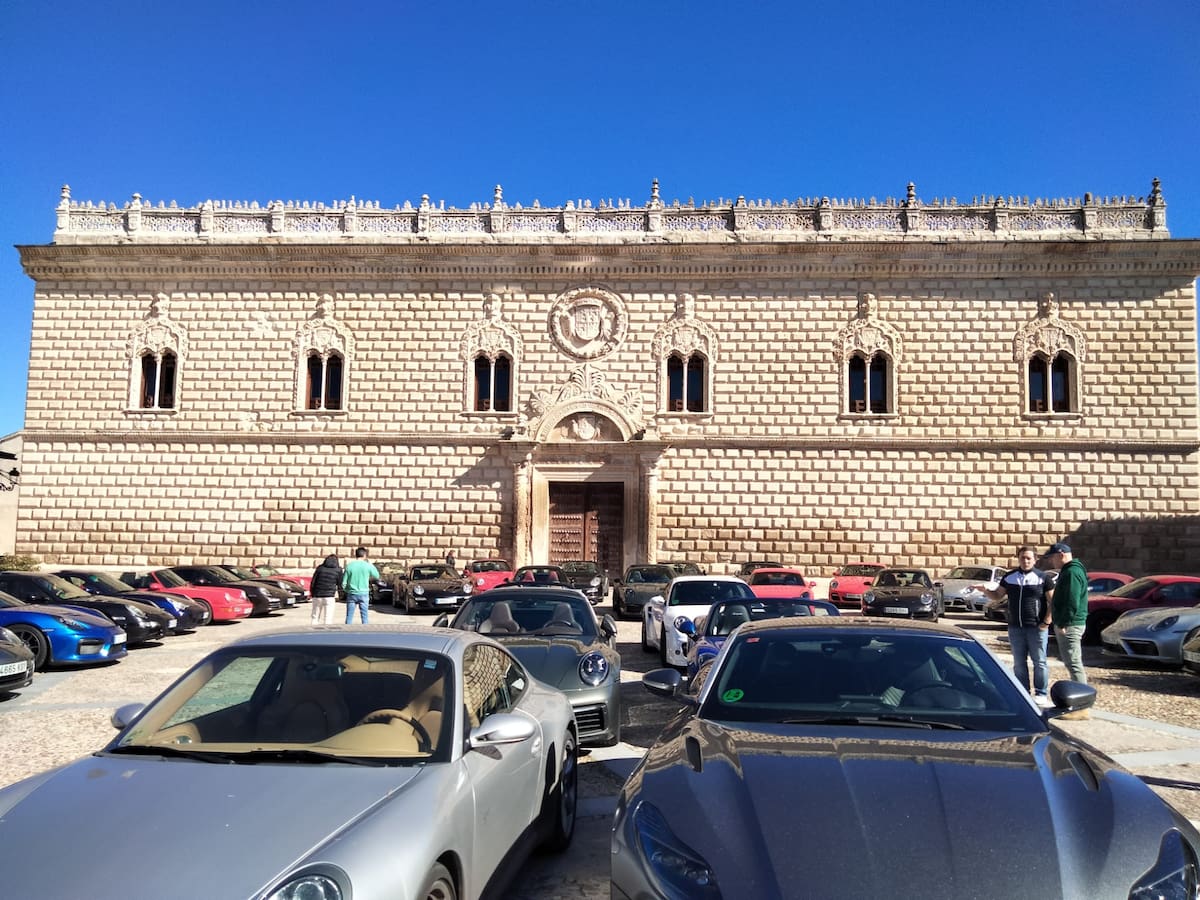Exhibición de Porsche en Cogolludo