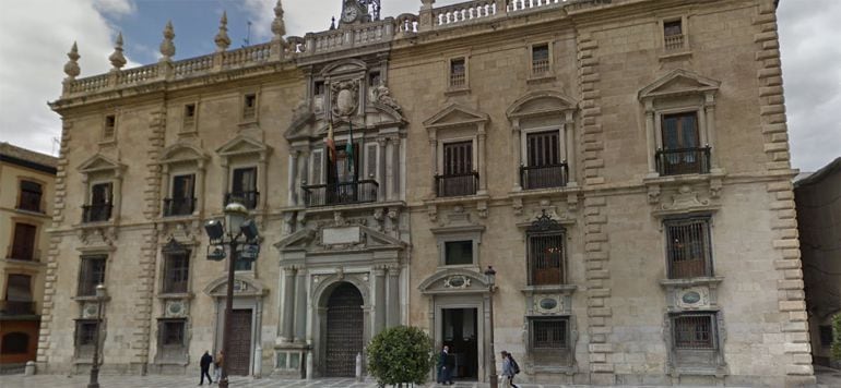 Edificio de la Real Chancillería de Granada sede del TSJA y de la Audiencia Provincial de Granada