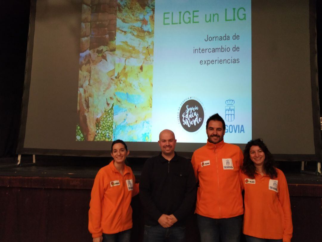 Alumnos participantes en la Jornada sobre Patrimonio Geológico