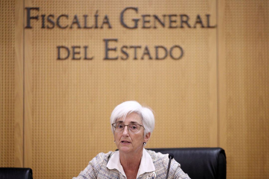 La Fiscal General de l'Estat, María José Segarra,