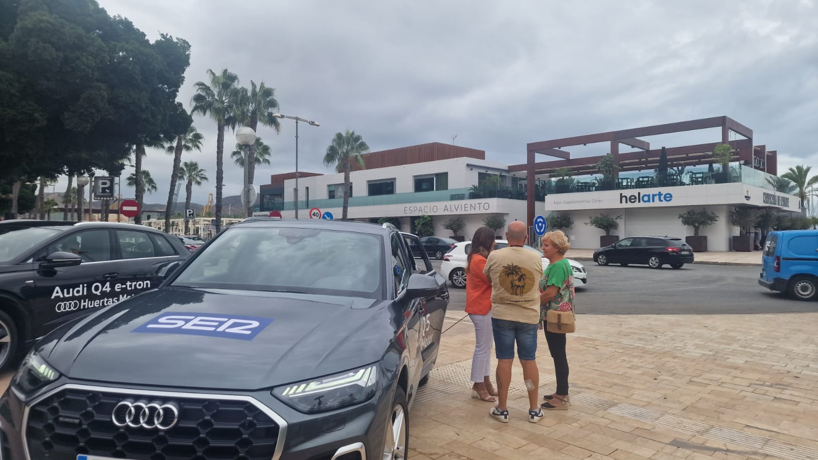 Hoy por hoy Cartagena, a bordo de la caravana Audi Huertas Motor