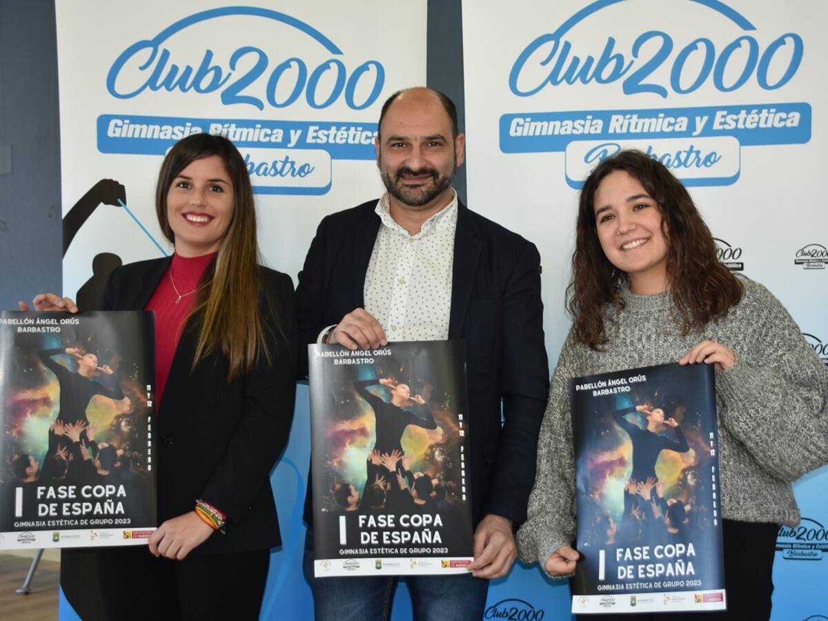 Barbastro acoge la primera fase de la Copa de España de Gimnasia Estética de Grupo