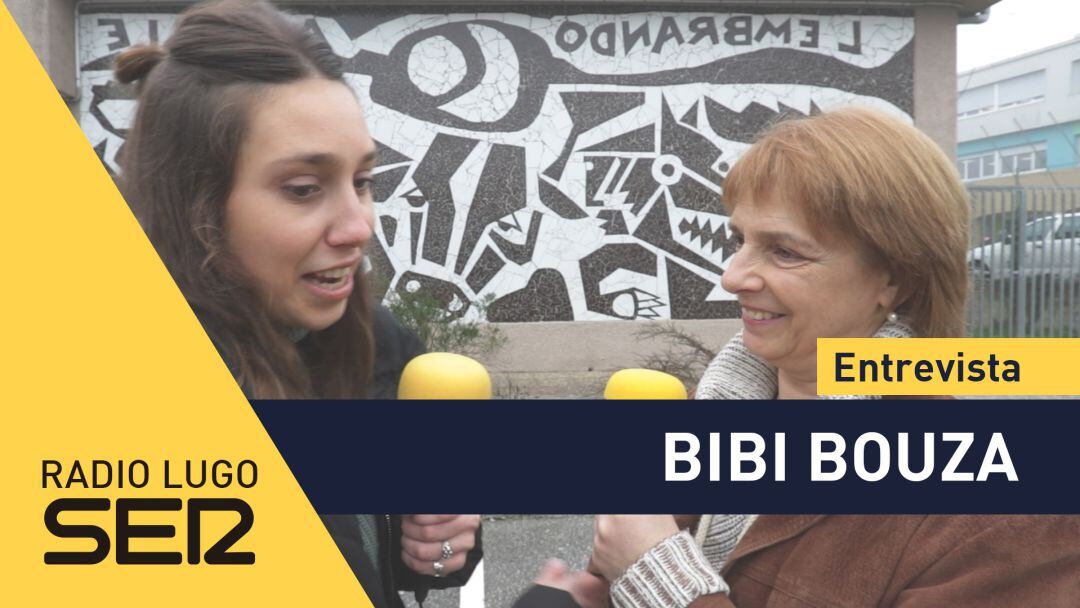 Sara Meijide e Bibi Bouza nun fotograma da entrevista para Radio Lugo