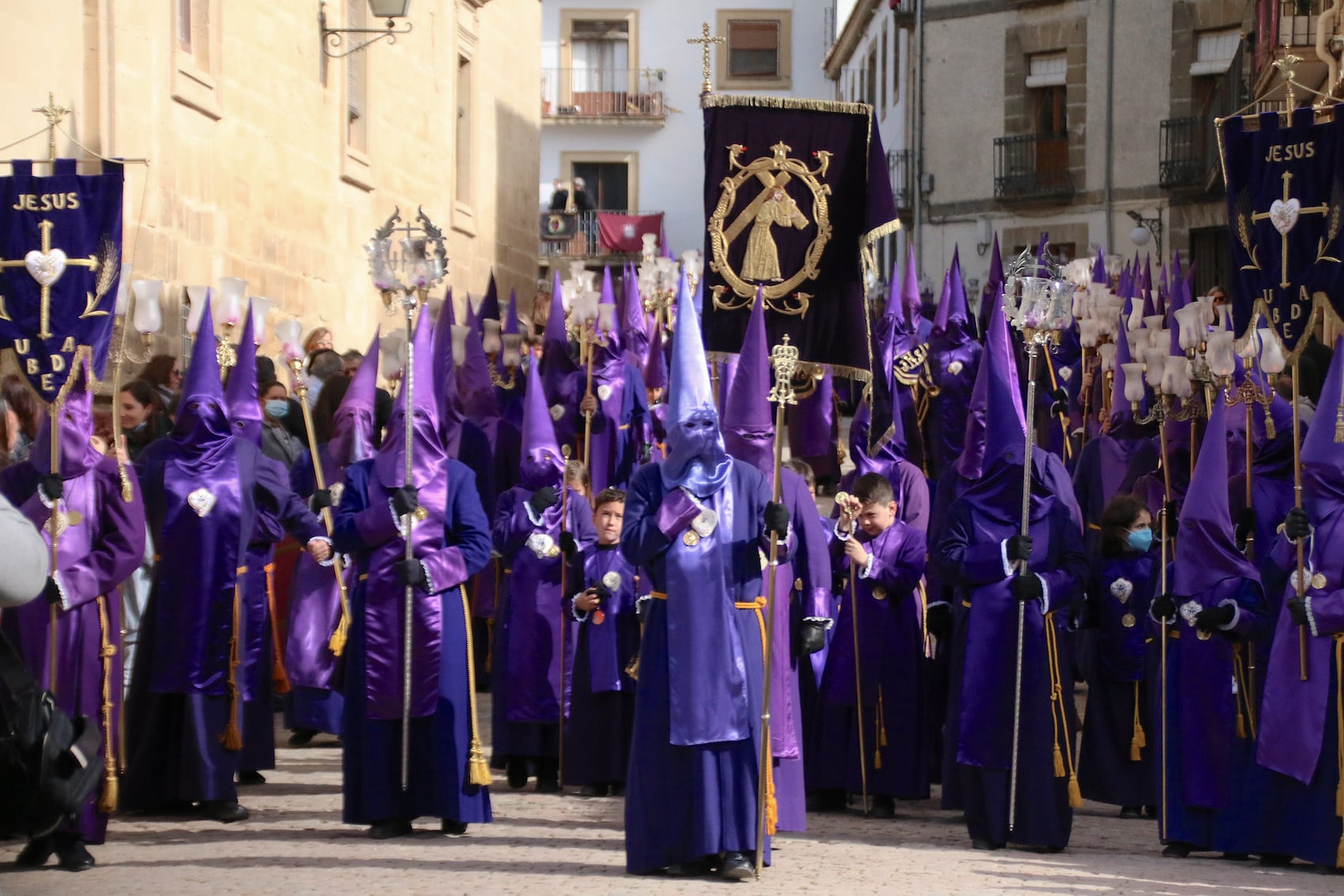 Imagen de archivo de la Cofradía de Nuestro Padre Jesús Nazareno durante su procesión de 2022