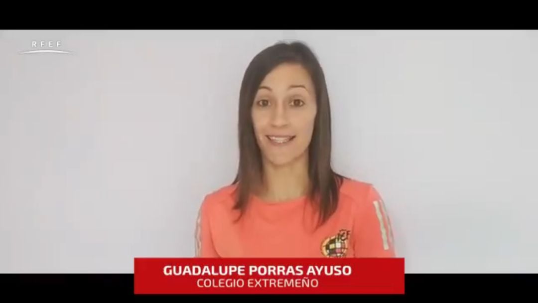 Guadalupe Porras Ayuso será la primera asistente en la Liga Santander.