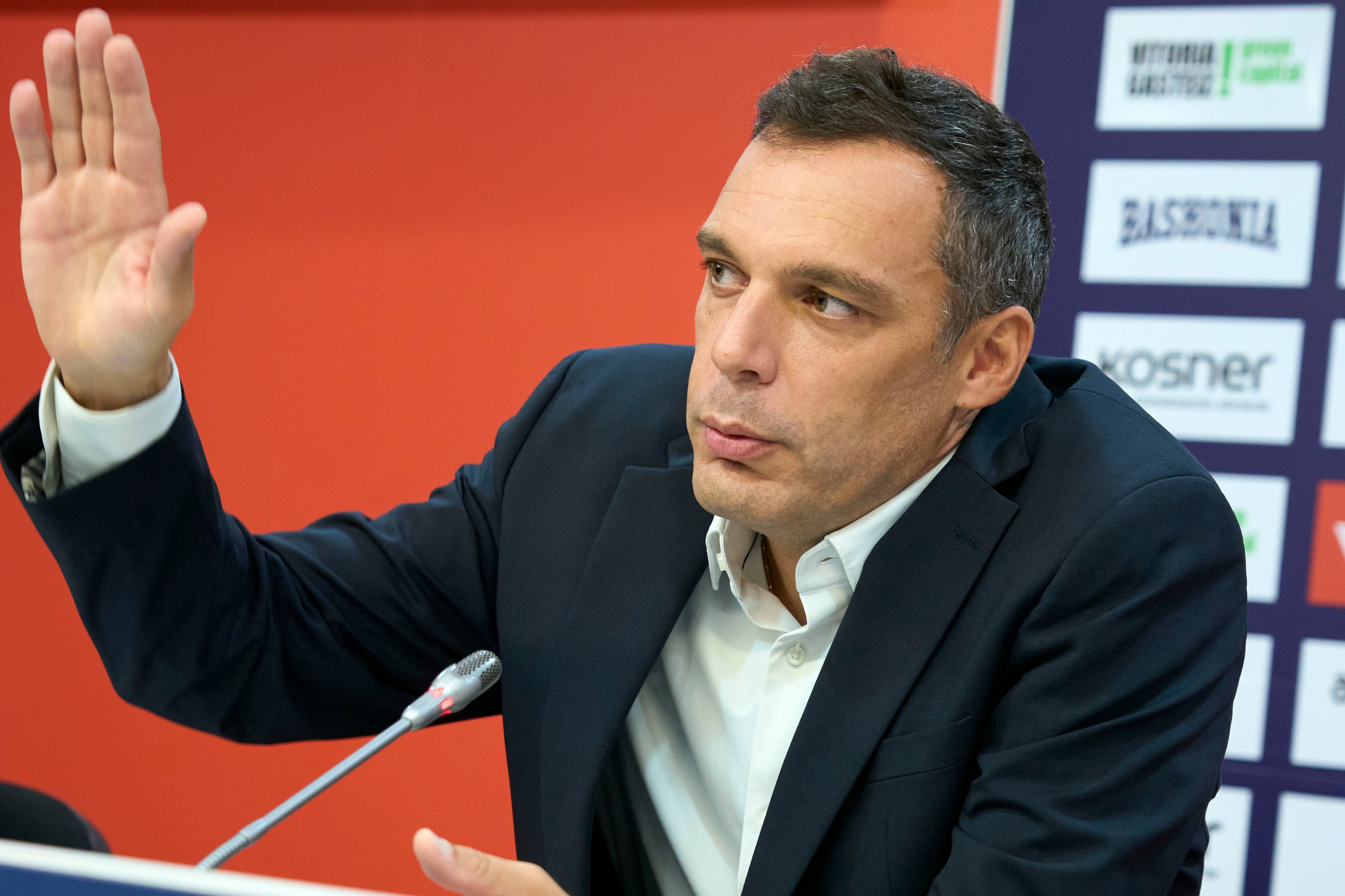 Paolo Galbiati esta mañana.