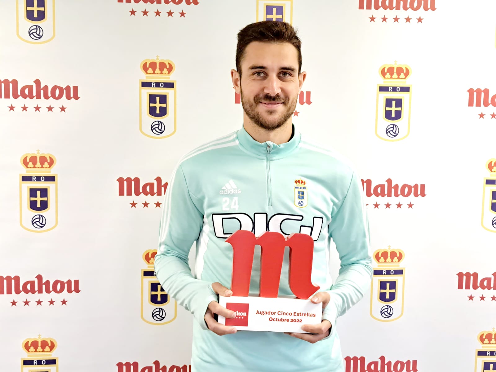 Lucas Ahijado, premio Mahou 5 Estrellas de Octubre