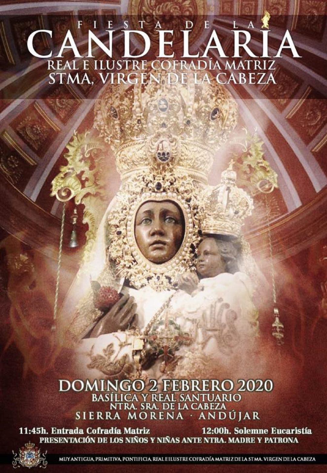 Cartel anunciador de la Fiesta de la Candelaria