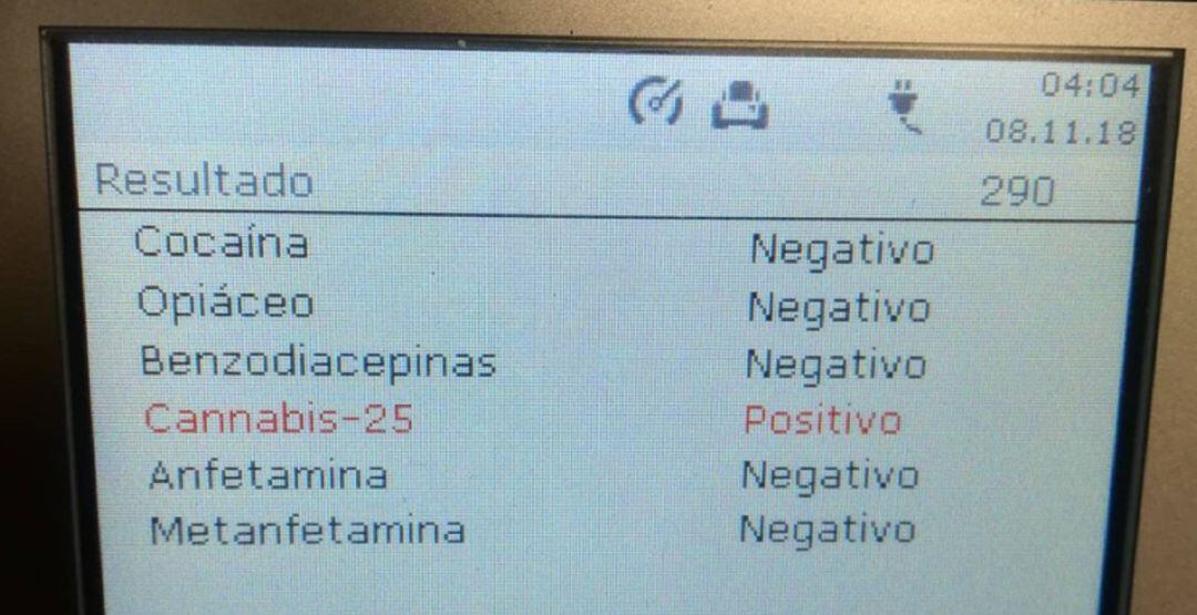Imagen de una de las pruebas realizadas la madrugada de este jueves