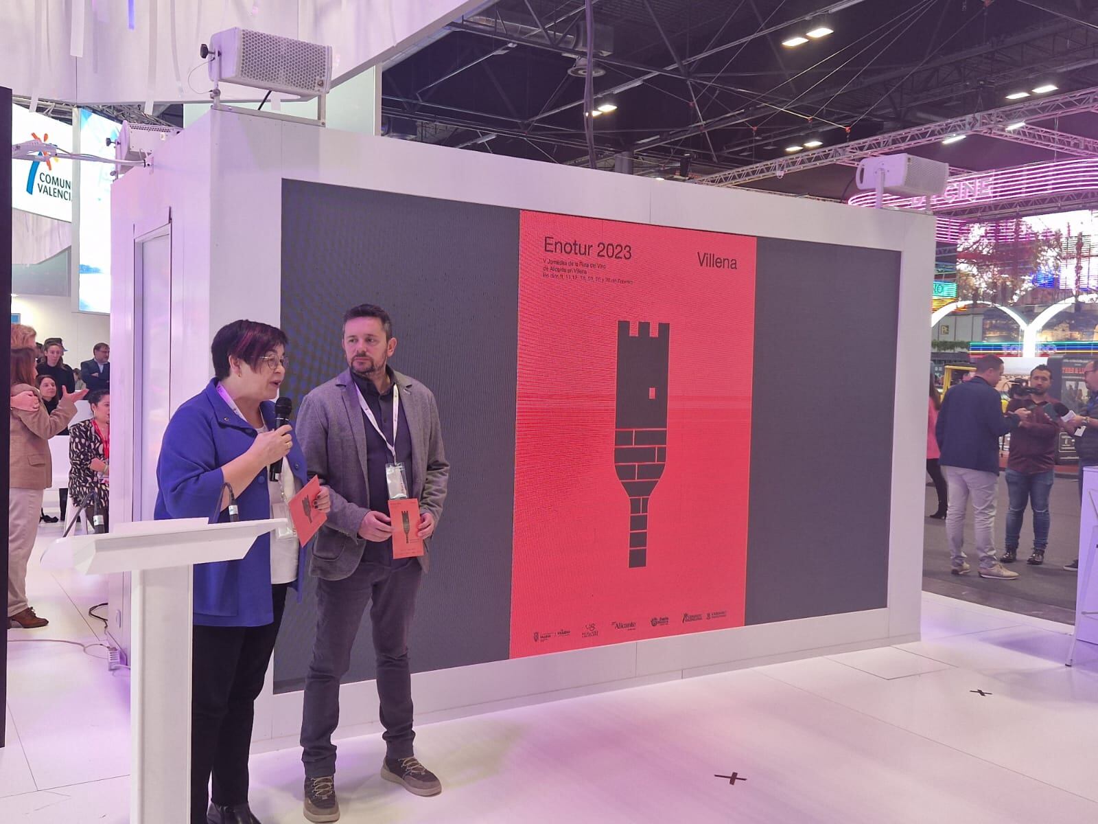 Momento de la presentación