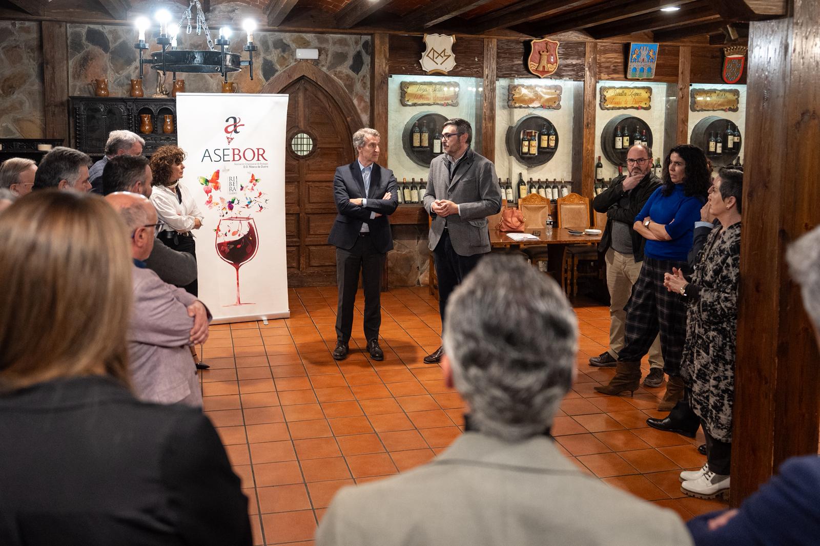 Reunión de A.N. Feijó con ASEBOR