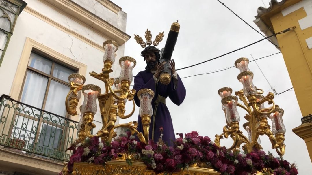 Nuestro Señor del Amparo en la tarde del Miércoles Santo