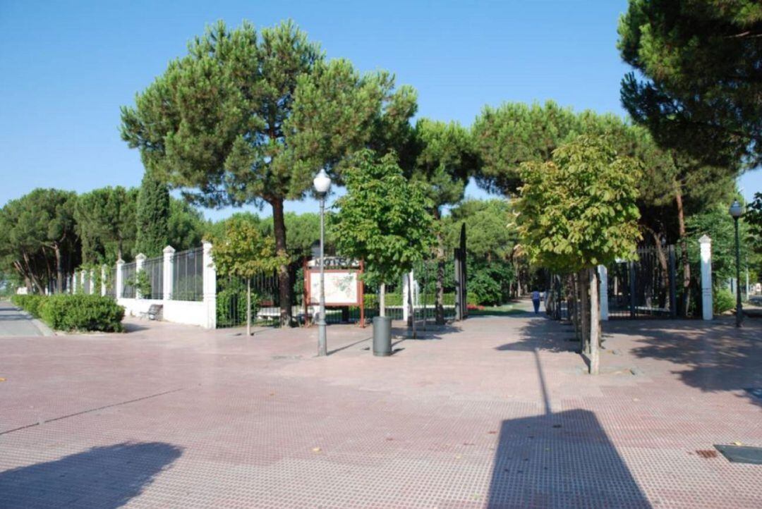 Entrada Parque Finca Liana - Foto de archivo