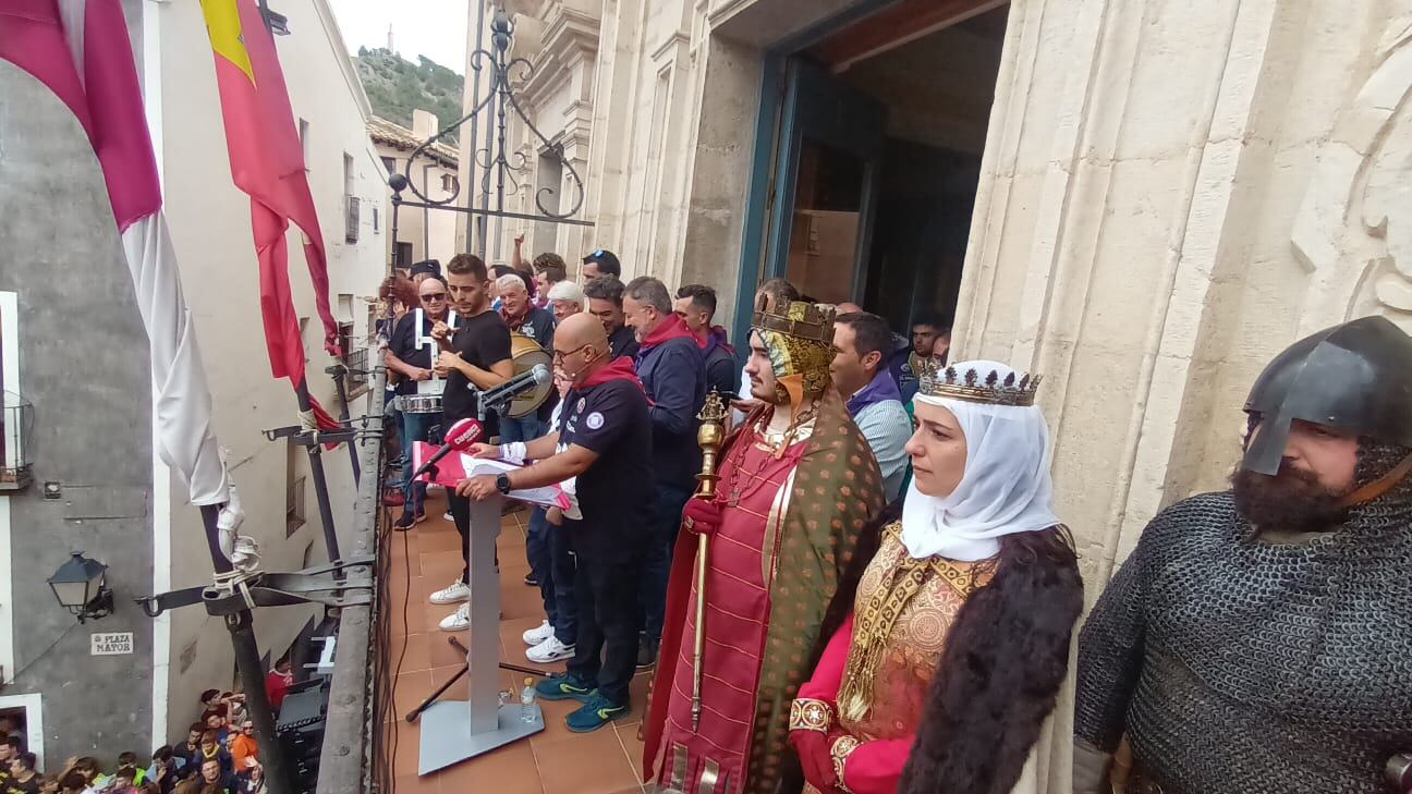 Pregón de las fiestas de San Mateo en Cuenca de 2023.