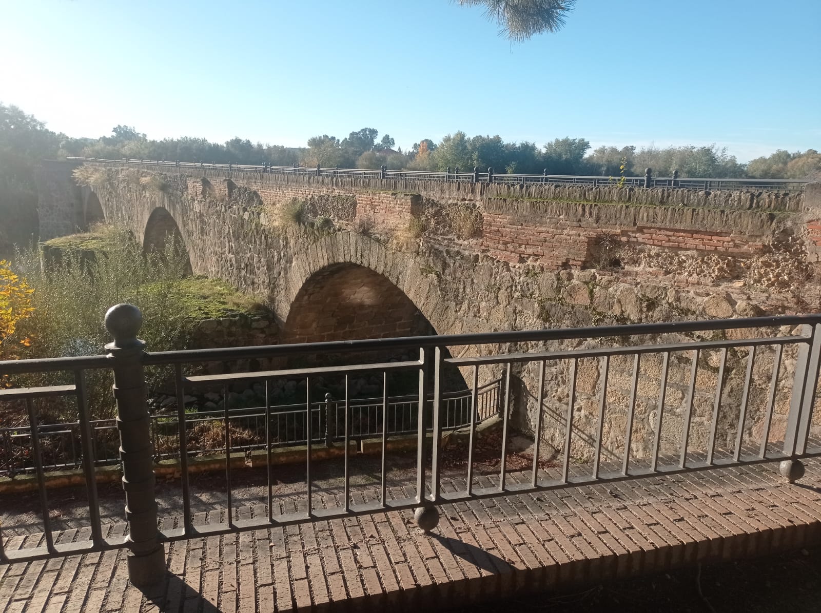 Puente Viejo de Talavera de la Reina desde la Ronda del Cañillo