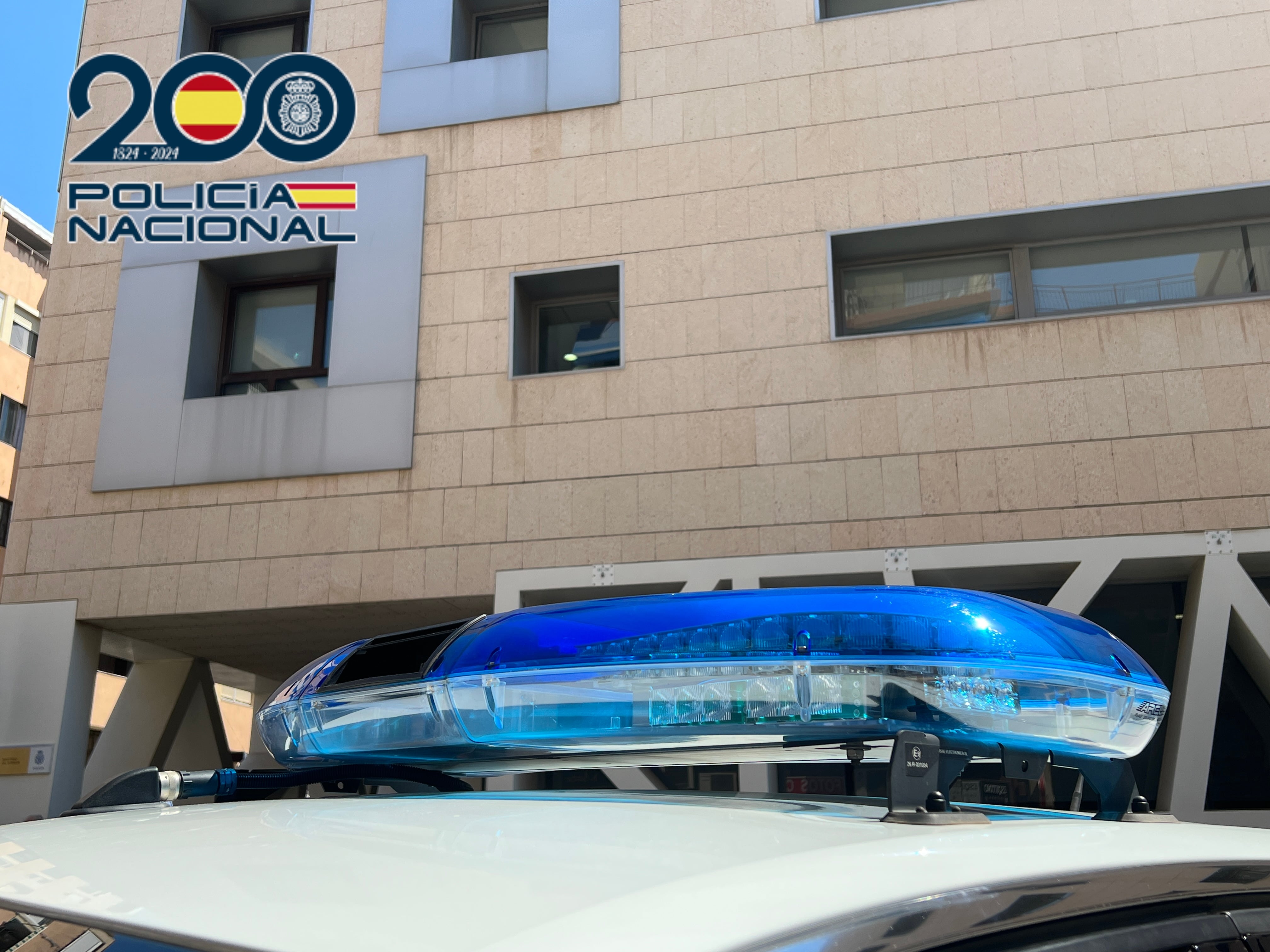 Vehículo de la Policía Nacional de Alicante