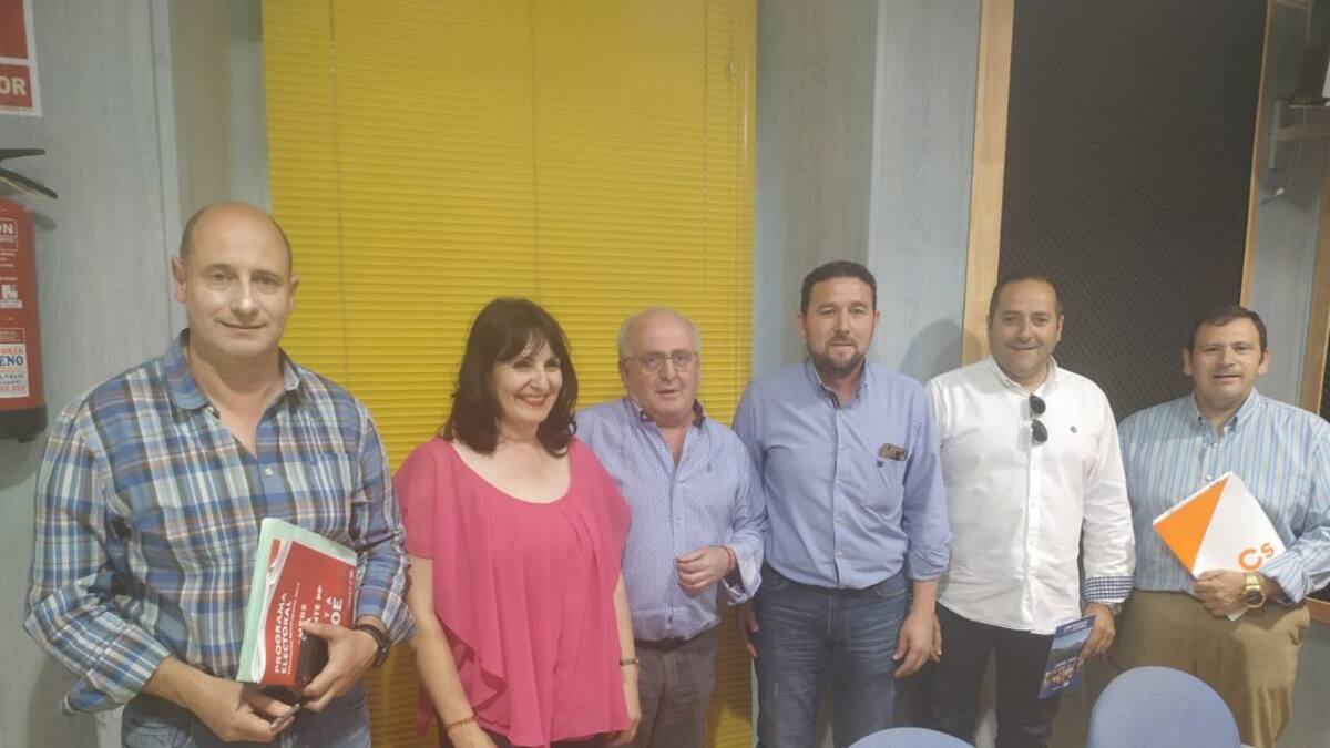 Debate a 5 con los candidatos a la alcaldía de Jódar