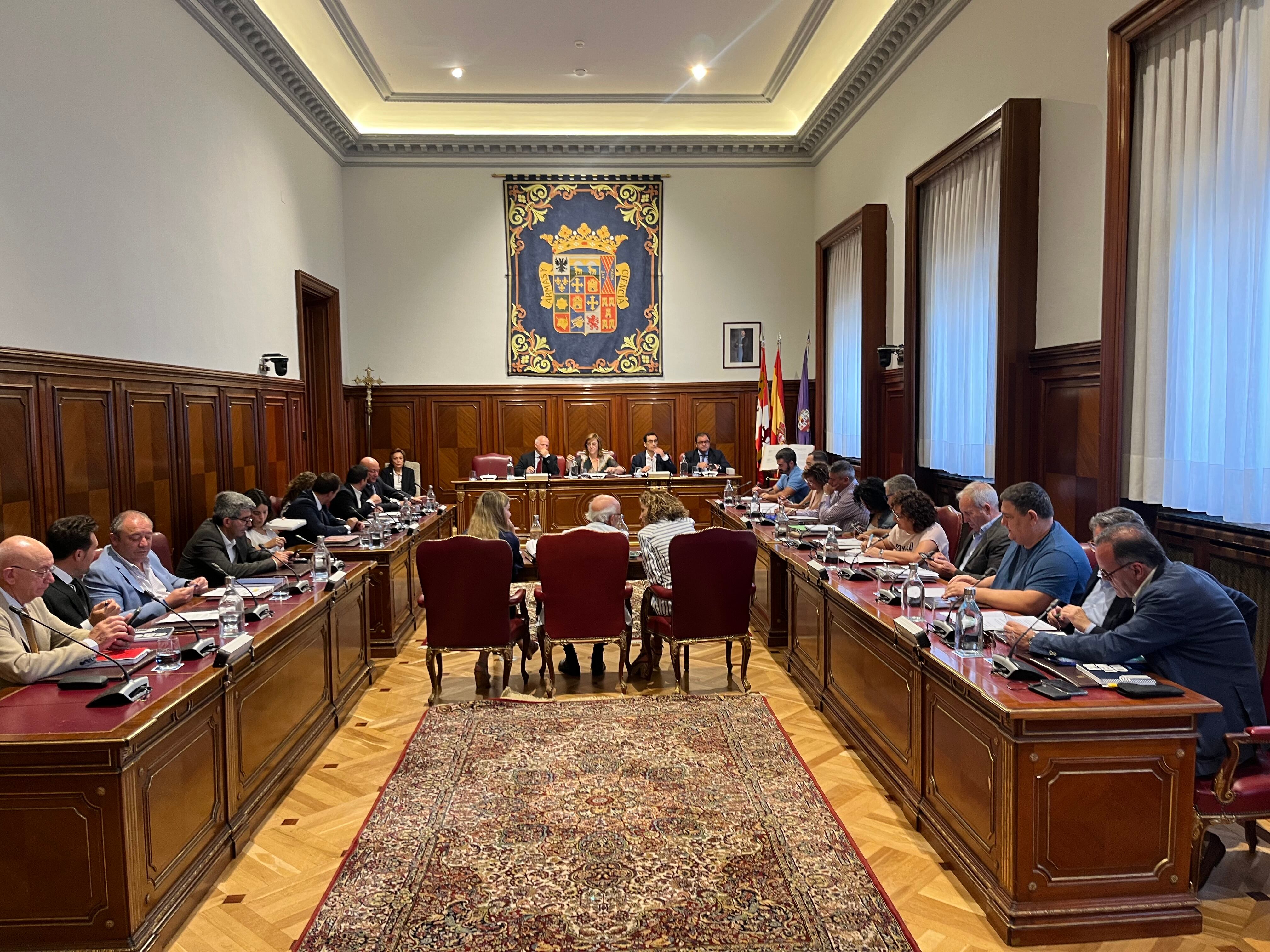 Primer Pleno ordinario de la Diputación de Palencia