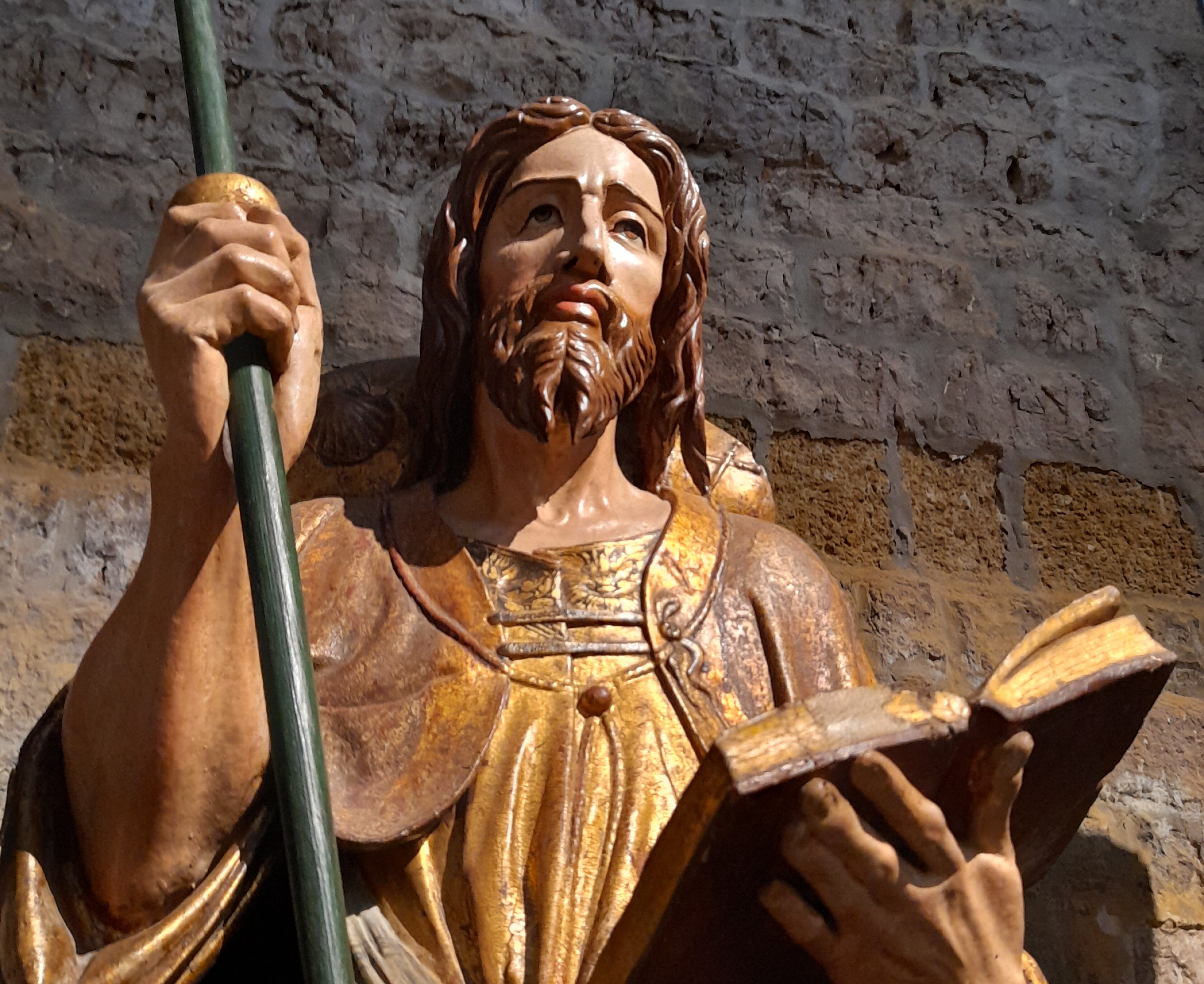 El Museo Iglesia Santiago de Carrión acoge la obra Santiago Peregrino de Juan de Valmaseda