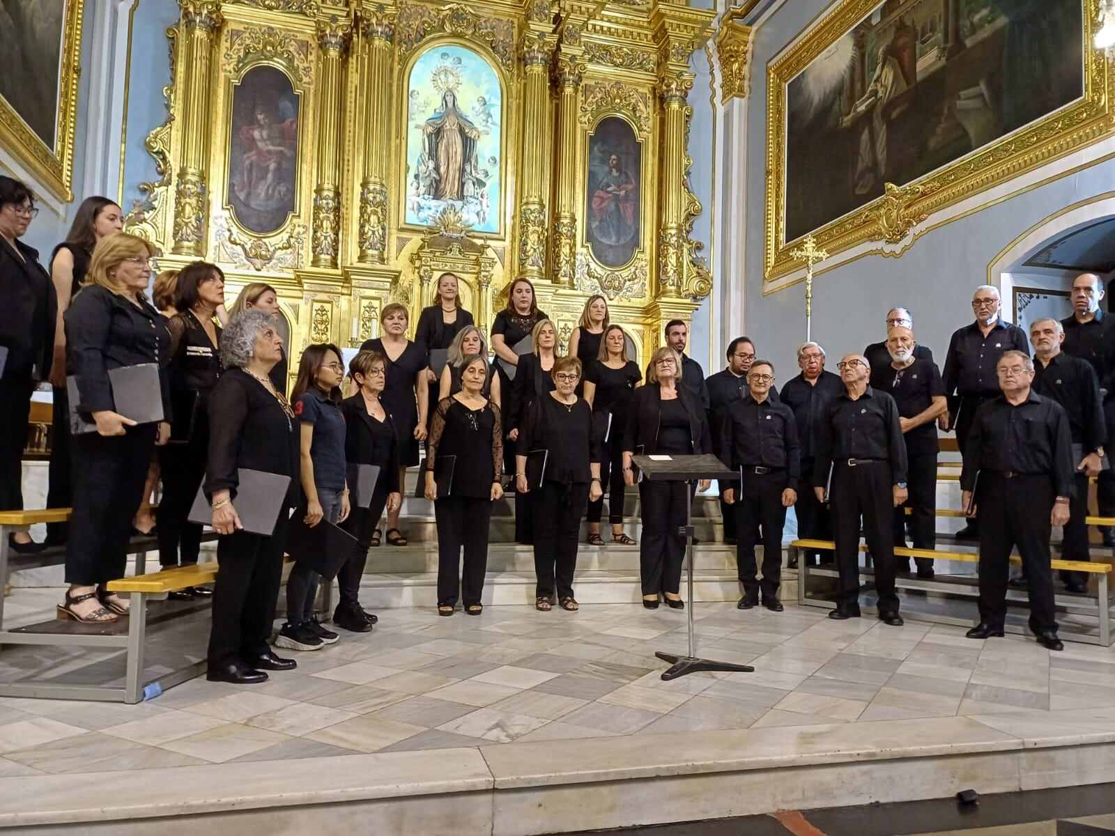 La Coral Mariola, en un concierto reciente