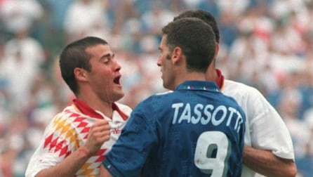 Luis Enrique y Tassotti