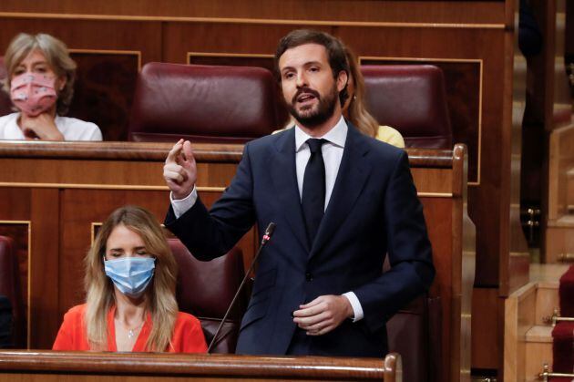 El líder del PP, Pablo Casado.